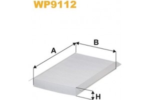 Wix Filters Φίλτρο, Αέρας Εσωτερικού Χώρου - WP9112