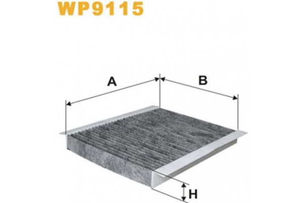 Wix Filters Φίλτρο, Αέρας Εσωτερικού Χώρου - WP9115