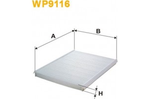 Wix Filters Φίλτρο, Αέρας Εσωτερικού Χώρου - WP9116