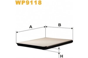 Wix Filters Φίλτρο, Αέρας Εσωτερικού Χώρου - WP9118
