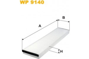 Wix Filters Φίλτρο, Αέρας Εσωτερικού Χώρου - WP9140