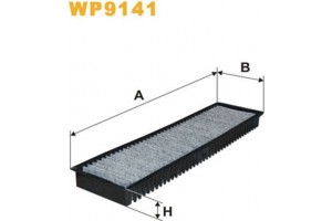 Wix Filters Φίλτρο, Αέρας Εσωτερικού Χώρου - WP9141