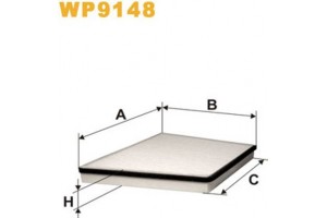 Wix Filters Φίλτρο, Αέρας Εσωτερικού Χώρου - WP9148