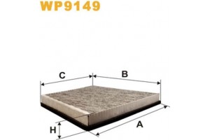 Wix Filters Φίλτρο, Αέρας Εσωτερικού Χώρου - WP9149