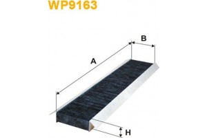 Wix Filters Φίλτρο, Αέρας Εσωτερικού Χώρου - WP9163
