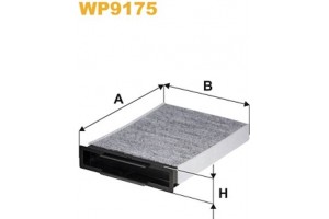 Wix Filters Φίλτρο, Αέρας Εσωτερικού Χώρου - WP9175