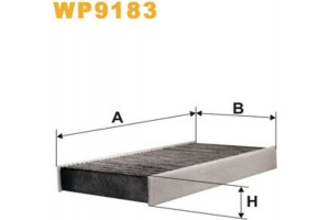 Wix Filters Φίλτρο, Αέρας Εσωτερικού Χώρου - WP9183