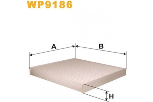 Wix Filters Φίλτρο, Αέρας Εσωτερικού Χώρου - WP9186