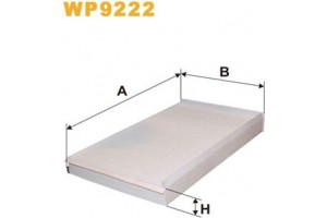 Wix Filters Φίλτρο, Αέρας Εσωτερικού Χώρου - WP9222