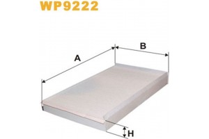 Wix Filters Φίλτρο, Αέρας Εσωτερικού Χώρου - WP9222