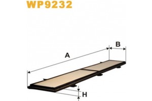 Wix Filters Φίλτρο, Αέρας Εσωτερικού Χώρου - WP9232
