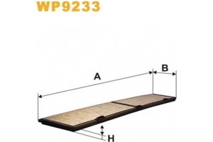 Wix Filters Φίλτρο, Αέρας Εσωτερικού Χώρου - WP9233