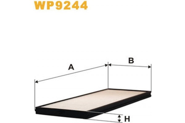 Wix Filters Φίλτρο, Αέρας Εσωτερικού Χώρου - WP9244