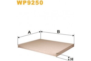 Wix Filters Φίλτρο, Αέρας Εσωτερικού Χώρου - WP9250