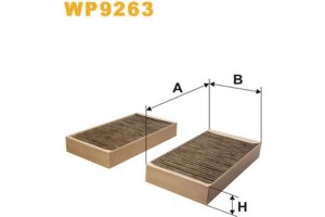 Wix Filters Φίλτρο, Αέρας Εσωτερικού Χώρου - WP9263