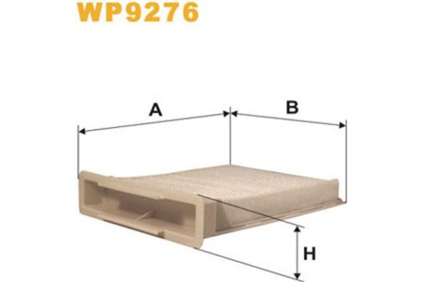 Wix Filters Φίλτρο, Αέρας Εσωτερικού Χώρου - WP9276