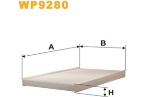 Wix Filters Φίλτρο, Αέρας Εσωτερικού Χώρου - WP9280