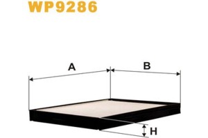 Wix Filters Φίλτρο, Αέρας Εσωτερικού Χώρου - WP9286