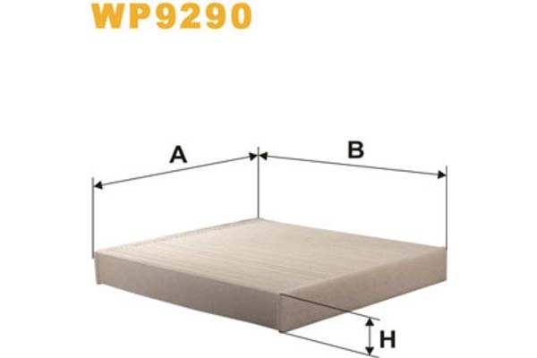 Wix Filters Φίλτρο, Αέρας Εσωτερικού Χώρου - WP9290