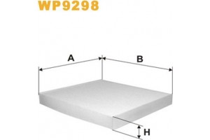 Wix Filters Φίλτρο, Αέρας Εσωτερικού Χώρου - WP9298