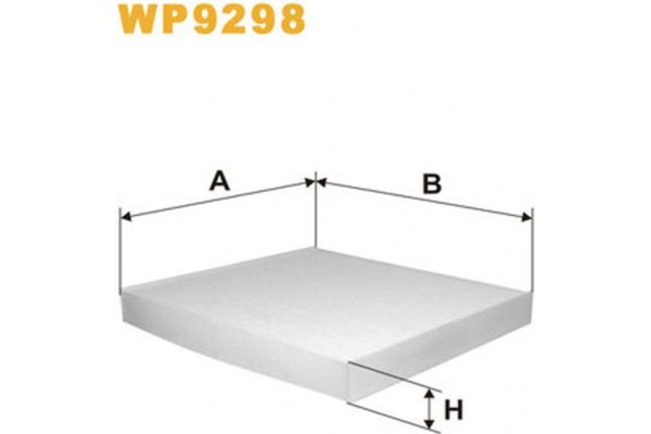 Wix Filters Φίλτρο, Αέρας Εσωτερικού Χώρου - WP9298