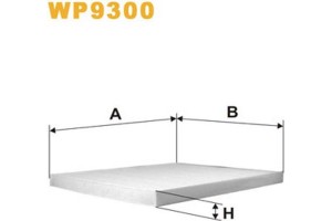 Wix Filters Φίλτρο, Αέρας Εσωτερικού Χώρου - WP9300