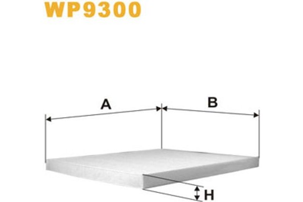 Wix Filters Φίλτρο, Αέρας Εσωτερικού Χώρου - WP9300