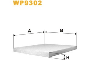 Wix Filters Φίλτρο, Αέρας Εσωτερικού Χώρου - WP9302