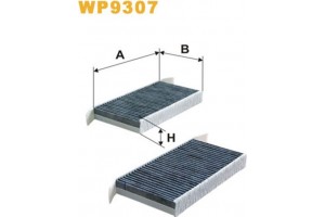 Wix Filters Φίλτρο, Αέρας Εσωτερικού Χώρου - WP9307