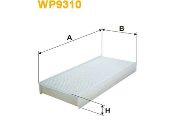 Wix Filters Φίλτρο, Αέρας Εσωτερικού Χώρου - WP9310