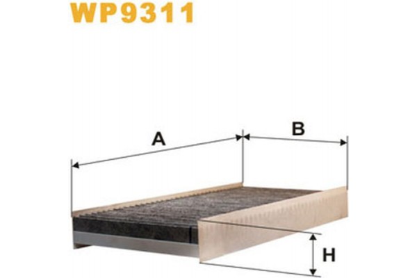 Wix Filters Φίλτρο, Αέρας Εσωτερικού Χώρου - WP9311