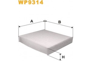 Wix Filters Φίλτρο, Αέρας Εσωτερικού Χώρου - WP9314
