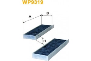 Wix Filters Φίλτρο, Αέρας Εσωτερικού Χώρου - WP9319
