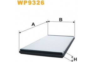 Wix Filters Φίλτρο, Αέρας Εσωτερικού Χώρου - WP9326