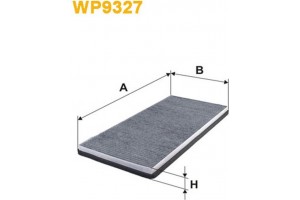Wix Filters Φίλτρο, Αέρας Εσωτερικού Χώρου - WP9327