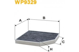 Wix Filters Φίλτρο, Αέρας Εσωτερικού Χώρου - WP9329