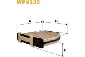 Wix Filters Φίλτρο, Αέρας Εσωτερικού Χώρου - WP9335