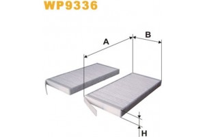 Wix Filters Φίλτρο, Αέρας Εσωτερικού Χώρου - WP9336