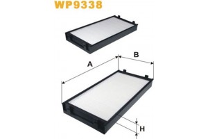 Wix Filters Φίλτρο, Αέρας Εσωτερικού Χώρου - WP9338