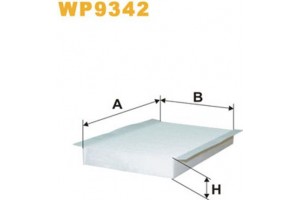 Wix Filters Φίλτρο, Αέρας Εσωτερικού Χώρου - WP9342