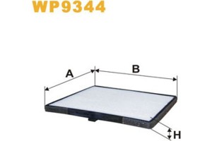 Wix Filters Φίλτρο, Αέρας Εσωτερικού Χώρου - WP9344