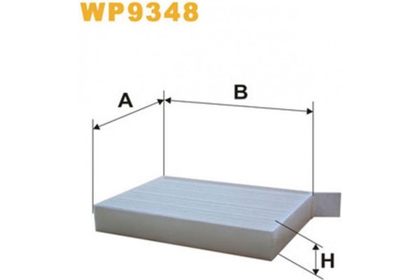Wix Filters Φίλτρο, Αέρας Εσωτερικού Χώρου - WP9348