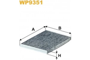 Wix Filters Φίλτρο, Αέρας Εσωτερικού Χώρου - WP9351