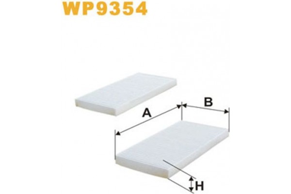 Wix Filters Φίλτρο, Αέρας Εσωτερικού Χώρου - WP9354