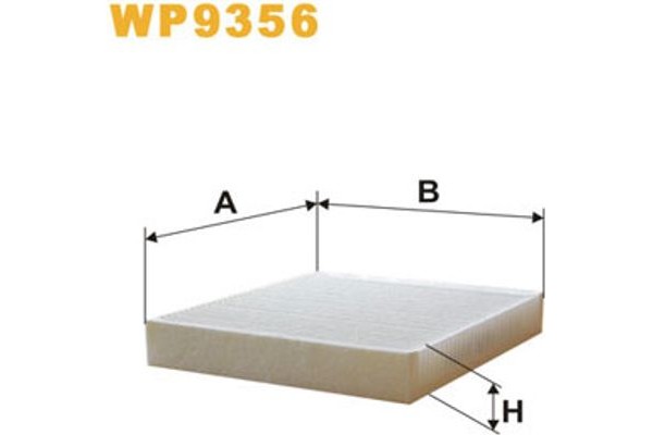Wix Filters Φίλτρο, Αέρας Εσωτερικού Χώρου - WP9356
