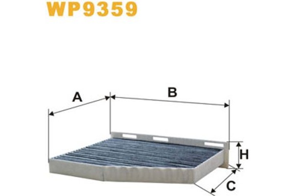 Wix Filters Φίλτρο, Αέρας Εσωτερικού Χώρου - WP9359