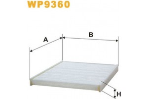 Wix Filters Φίλτρο, Αέρας Εσωτερικού Χώρου - WP9360