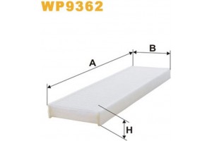 Wix Filters Φίλτρο, Αέρας Εσωτερικού Χώρου - WP9362
