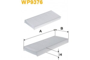 Wix Filters Φίλτρο, Αέρας Εσωτερικού Χώρου - WP9376