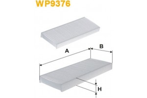 Wix Filters Φίλτρο, Αέρας Εσωτερικού Χώρου - WP9376